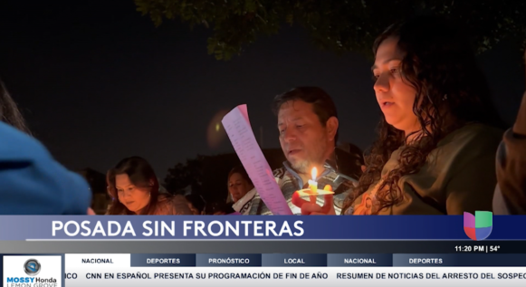 Esperanza y solidaridad en Barrio Logan: posada navideña ilumina futuros inciertos